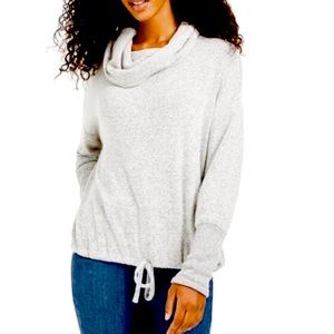 Hippie Rose funnel-neck sweater!